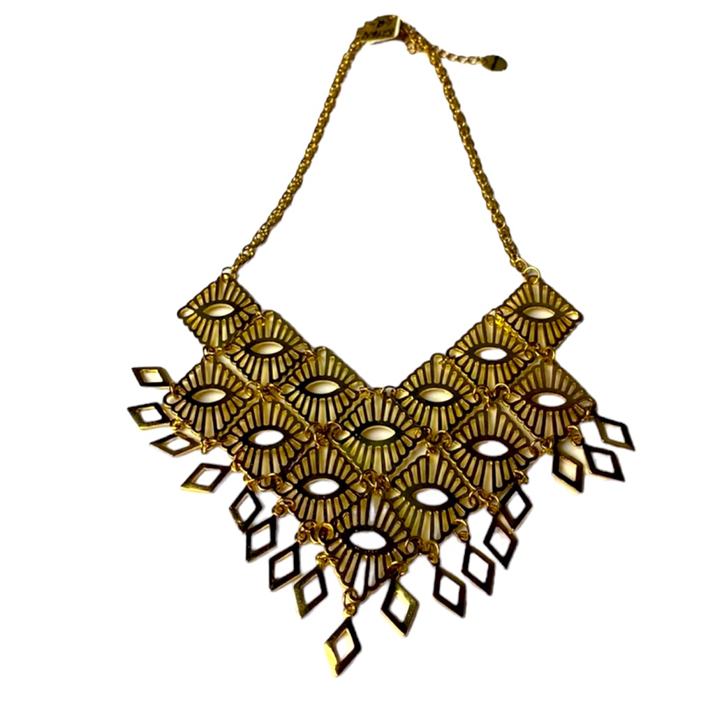 Nwot Marilyn Schiff Gold Necklace